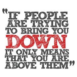 I say NO BULLYING! Everybody's beautiful. No matter what they think, You Are♥ Be Strong, You're Strong. Remember 'Love is louder...' You're not alone c: