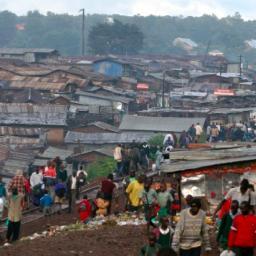 information, pictures and videos of the Kibera Slum in Nairobi, Kenya, Africa