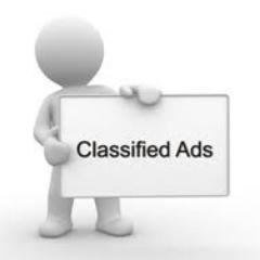 Place a free classified ad with photo. Find houses for rent, apts for rent, local jobs, dating and local for sale Items.