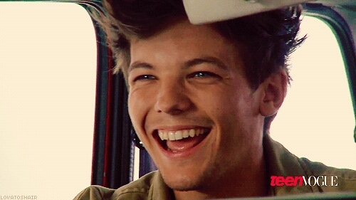 Crying because Louis