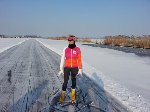 Creatief- schaatsen - bloemen- fietsen.