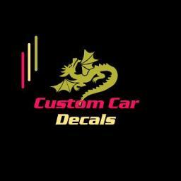 Custom Car Decals can be designed and purchased online, and they are relatively cheap.
