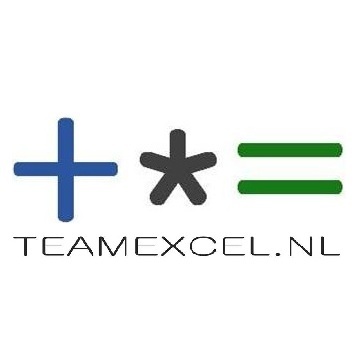 Teamexcelnl's profile picture. Nummer-1 in Excel-assistentie