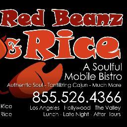 Red Beanz & Rice Catering- LA's best Cajun food-savory Red Beanz & Rice, Fish Tacos, Grilled Talipia, Garlic Mac & Chez & Jambalaya. 818-434-5921