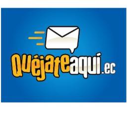 Quejateaquiecc's profile picture. !Más que una queja, Un Beneficio! Herramienta de Aseguramiento de la Calidad en Ecuador. Reporta tu queja por un mal servicio qe recibas en http://t.co/d2uRtXRX