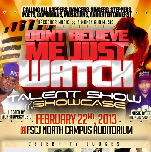 Jacksonville's Talent Show Case. Calling all high school &, college students  We showcase the top talent in Jacksonville. http://t.co/AfeKBV74