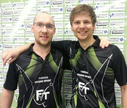 Duo Team 1 tafeltennisvereniging FVT I Kampioen 3e klasse voorjaar 2013, 2e klasse najaar 2013 & 1e klasse voorjaar 2014
