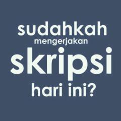 mahasiswa Tingkat Akhir yg berikhtiar 2013 lulus #amin