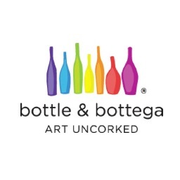 Bottle & Bottega creates WINE & ART parties for public, private & corporate events. We bring the paint, canvas & artist’s instruction- you create a masterpiece!