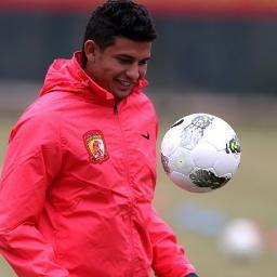 Jogador do Guangzhou Evergrande .