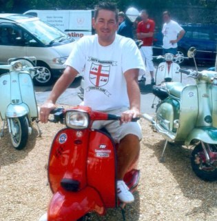 Lambretta GP 200 TS1 ...BCFC ...South Birmingham Scooter Club..Full time Dad