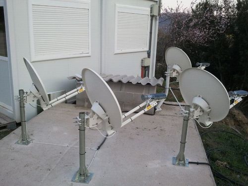 Instal.ladors de internet satèl.lit de Tooway