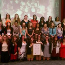 We are the ladies of the Gamma Psi Chapter at Philadelphia University!