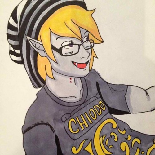 Hey, m-my name's Mark. My other personality is @VampireLance but I have no clue what he's doing. My fiancee is @Marc_TheVamp. My magical abilities are humble.