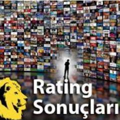 Dizi ve TV programları objektif/bağımsız reyting ( rating ) takip ve analiz yayınlama hesabı. 
Editör: @Takipci 
Teknik destek ve analiz: @FuatAvni