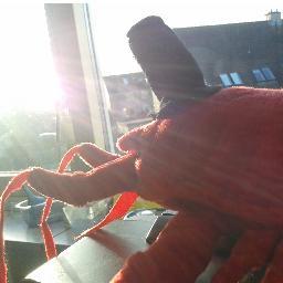 Pet lobster of Professor Tarquin Danglebury