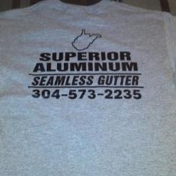 Superior Aluminum, Seamless Gutter in West Virginia