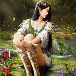H-Hm? Greetings, visitor... I am Vionnea, of the forest elves.