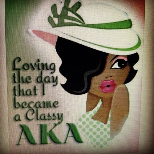 I am  a member of Alpha Kapa Alpha Sorority Inc. by way of Theta Tau....