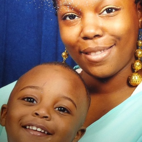 The mother of one son and he goes by the name of Damion Jr (Dj). I love my little dude. Very Independent