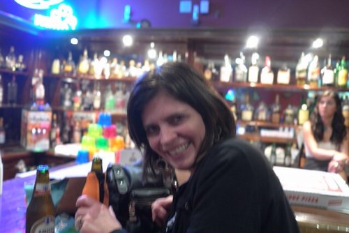 Middle aged funster