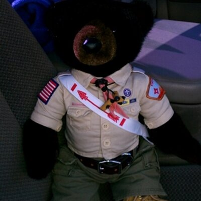 cub scout teddy bear