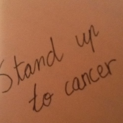 My grandma passed away of a cancer and all our family are devastated. #StandUpToCancer