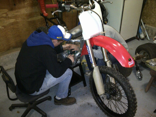 welder/ironworker, motorsports, harness racing, hunting, fishing
