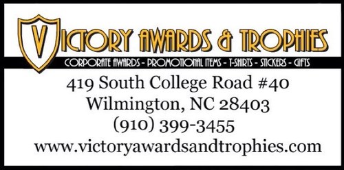 Wilmington, NC's Premier awards and trophy store! We specialize in trophies, plaques, T-Shirts, bumper stickers, medals, magnets, corporate awards & much more!
