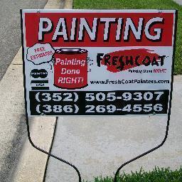 Fresh Coat...Painting Done Right! We cover North Central Florida, from Gainesville to Lake City. Interior, exterior painting for residential and commercial.