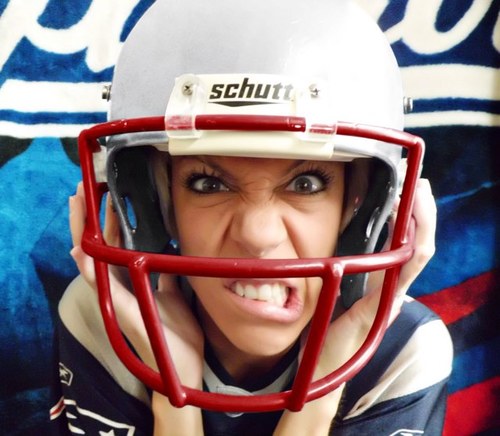 Here's to all the girls who live for football.