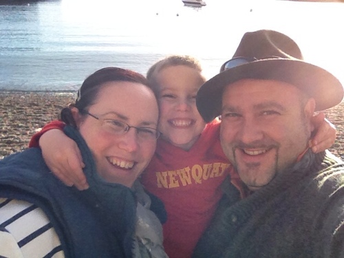 family man with a great wife and two ace kids.