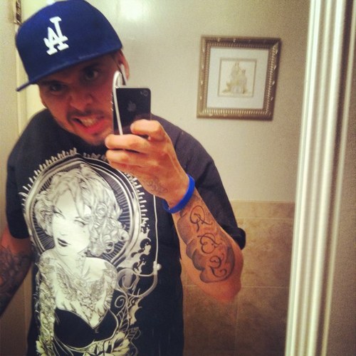 Gold chain on my neck. #GanstaParty INSTAGRAM : spanishrickross