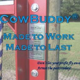 CowBuddyTM's profile picture. Designed by a farmer & high school math teacher with 3 decades of experience raising cattle, the CowBuddy® Fly Control System is simple, effective, & durable.