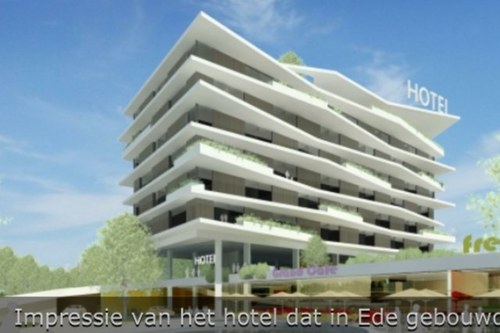 Jaap Venendaal gaat verder met de ontwikkeling van het nieuwe hotel in Ede, welke naast de Cinemec gebouwd wordt. De bouw zal eind 2015 beginnen.