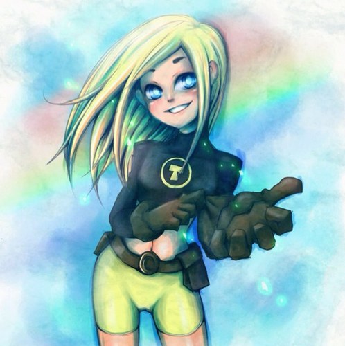 Hi I'm Terra, I was a Teen Titan, but I had to pretend to be one. I worked for Slade. #Taken by @GoldenStrikeHit #TTRP