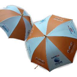 Menerima Jasa sablon Payung,jas Hujan dan kebutuhan promosi lainya hub 021-92086443 hp 0878 8060 9832