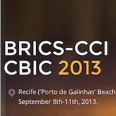 1st BRICS Countries & 11th Brazilian Congress on Computational Intelligence. Recife ('Porto de Galinhas' Beach), Brazil. September 8th-11th, 2013.