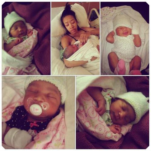 Push The Follow Button
TRu Marie Lee Mommy 
New Edition 02_01_13
I play one big role in his life and that's the mother of his child:)