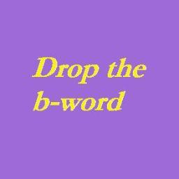 BitchIsASlur's profile picture. Mission to end the sexist use of the b word. Raising awareness of the interconnectedness of language & culture.
#bitchisaslur #fem2