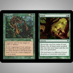 (He/Him)  Custom cube where each card is a split of two existing cards.  Twee about cube drafts, set roulette, occasional politics.
