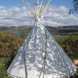 Ardfern Tipis, home of 3 beautiful traditional Sioux tipis and 1 gorgeous Mongolian yurt by Loch Craignish on the wild and picturesque West coast of Scotland.