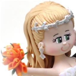wedding cake topper
noivinhos para topo de bolo