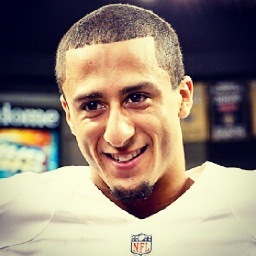 Here to support my favorite player on the San Francisco 49ers, #7 Colin Kaepernick! I'm so proud of him.