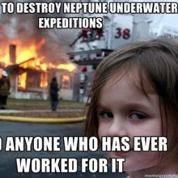 I hate it when I go scuba diving with Neptune and they leave my husband at the bottom of the ocean.