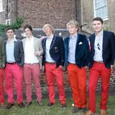 Red trousers sale