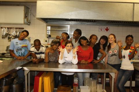 The Hotel School's first year training restaurant, open for lunch Tuesday - Thursday