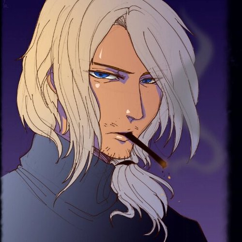 (2p!France, a little stuck up) Pfft. Did you want anything? If it's me, you must prove your worthiness of me. Merci, et au revoir.