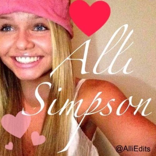 Edit account for the amazing Alli Simpson! We also take requests for your profile picture!