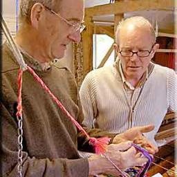 SioniRhys's profile picture. Sioni Rhys Handweavers is a partnership of designer and weavers producing fashion wraps and woollen throws which often adapt traditional Welsh designs.